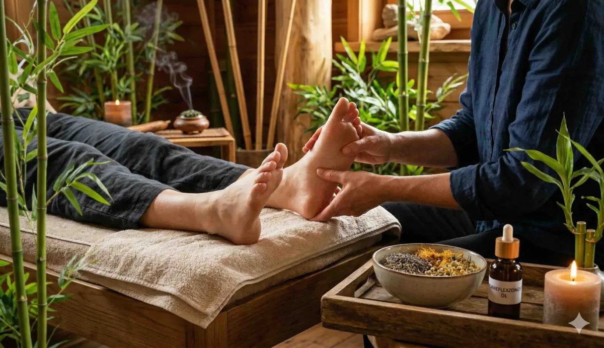 Fußreflexzonenmassage